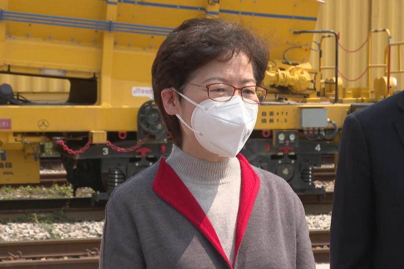 援港物資專列抵港 日用品供應足 援港物資專列抵港 日用品供應足