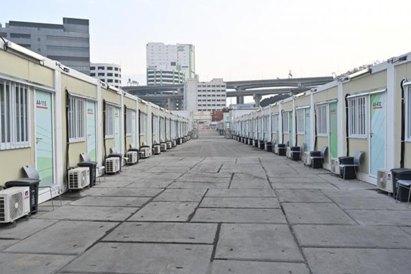 青衣社區隔離設施入住率近八成