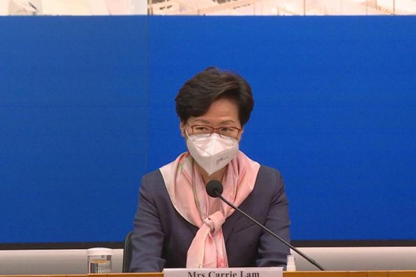 林鄭月娥對深圳市疫情表關懷 林鄭月娥對深圳市疫情表關懷
