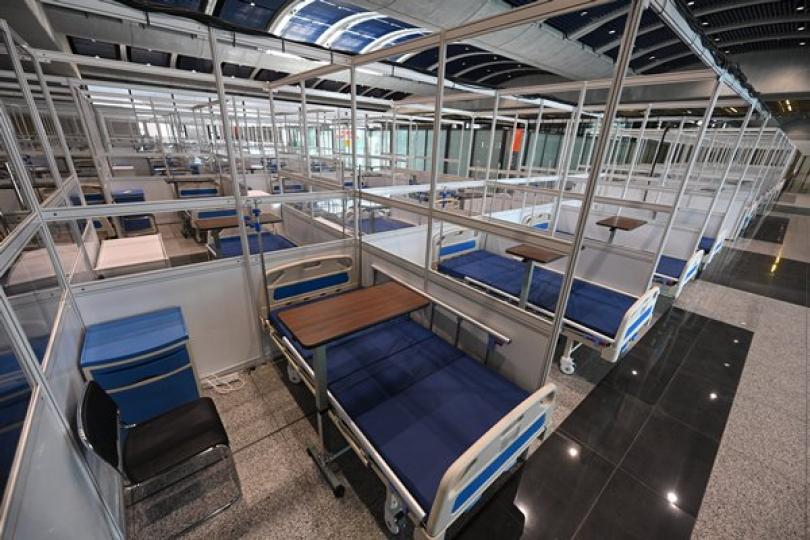 更多場館可用作確診長者暫託中心 更多場館可用作確診長者暫託中心