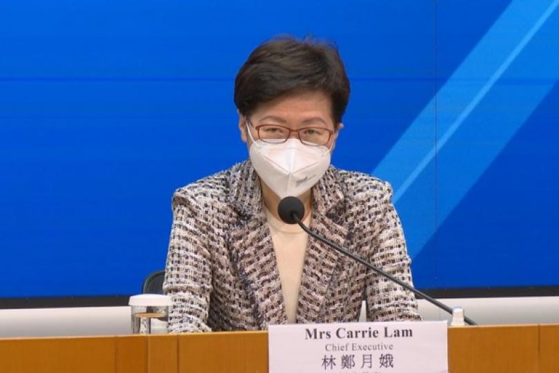 特首:非常重視香港國際地位 特首:非常重視香港國際地位