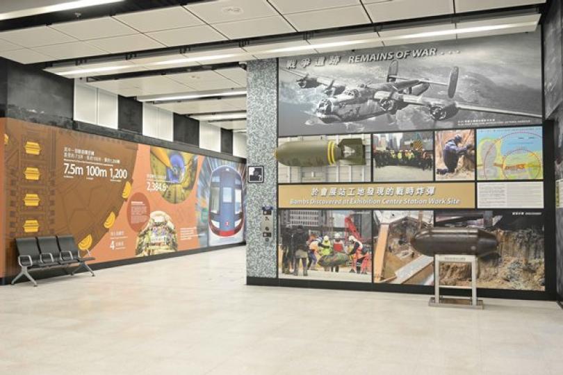 會展站歷史圖片回顧東鐵百年變化 會展站歷史圖片回顧東鐵百年變化