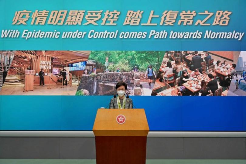 繼續穩控疫情 支援企業保就業 繼續穩控疫情 支援企業保就業