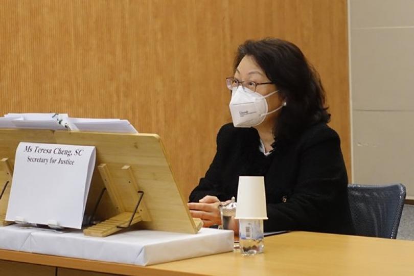 鄭若驊籲業界把握國家發展機遇 鄭若驊籲業界把握國家發展機遇