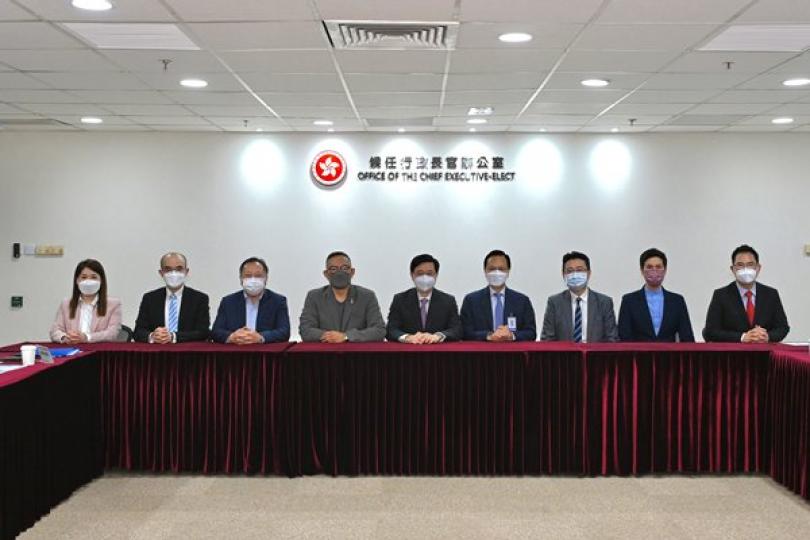 李家超與議員商討新一屆政府工作 李家超與議員商討新一屆政府工作