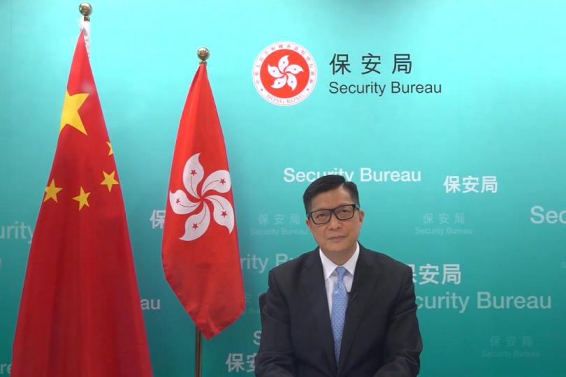 鄧炳強：香港國安法發揮相當成效