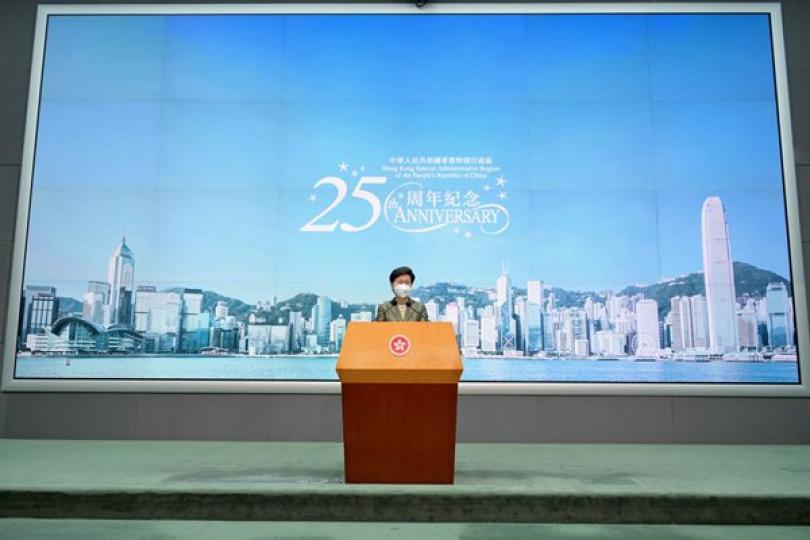 特首:須堅持經完善的選舉制度 特首:須堅持經完善的選舉制度