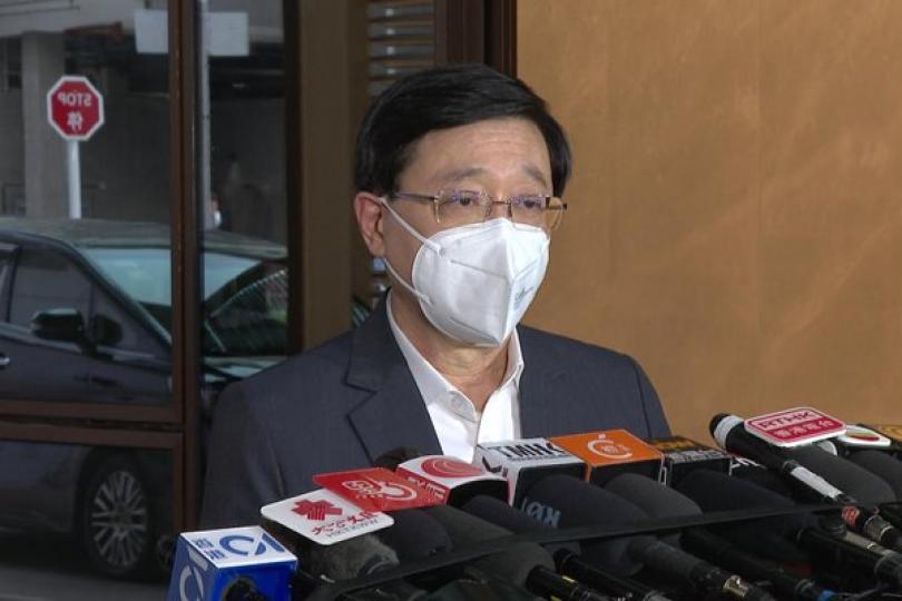 李家超:盡快組織管治班子 李家超:盡快組織管治班子