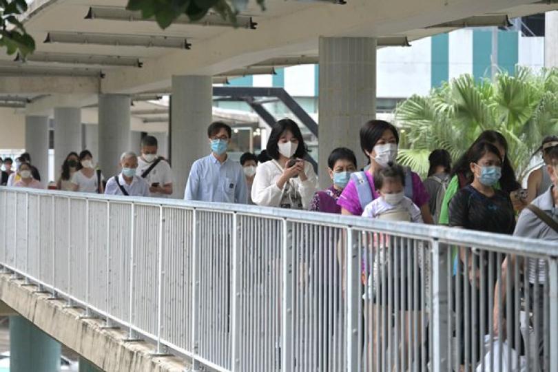 6月14日陽性個案752宗 多個群組擴大 6月14日陽性個案752宗 多個群組擴大