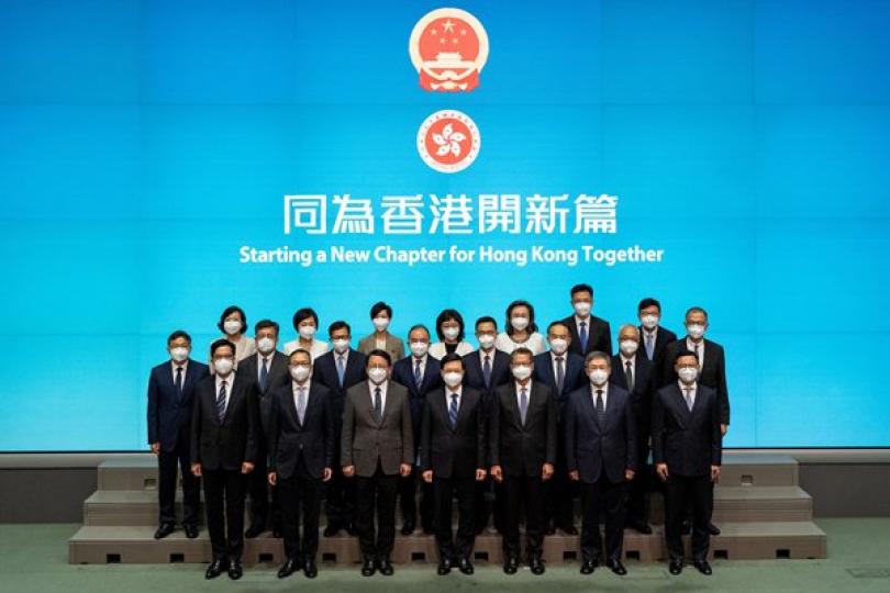 李家超:新班子背景多元 執行力強 李家超:新班子背景多元 執行力強