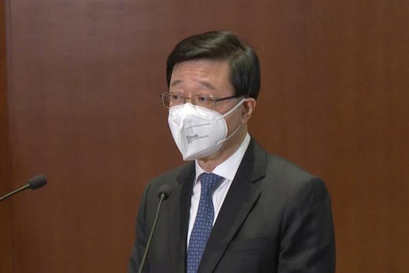 李家超:前廳交流會氣氛良好 李家超:前廳交流會氣氛良好