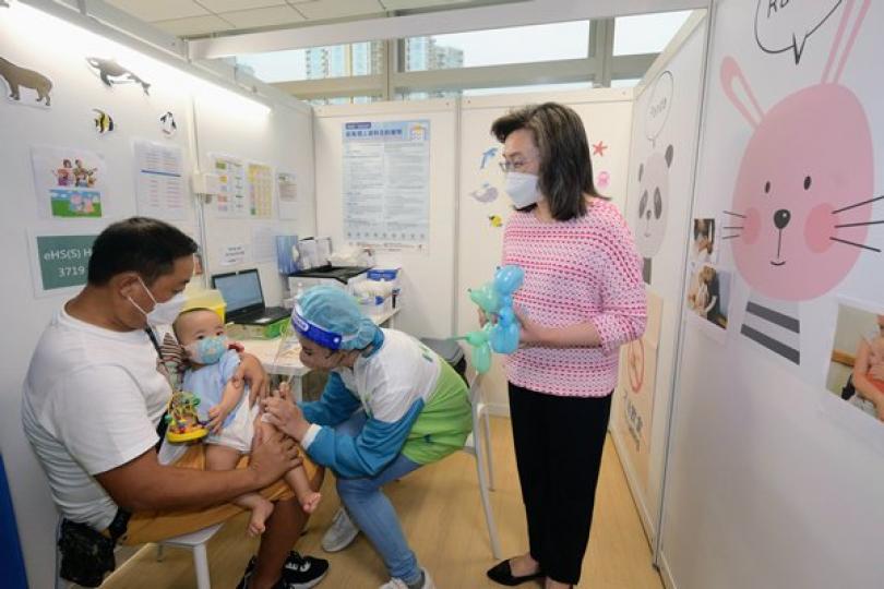 多渠道便利幼童接種新冠疫苗 多渠道便利幼童接種新冠疫苗