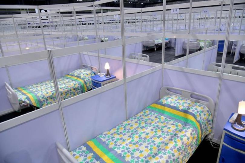 亞博館新冠治療中心下周重開 亞博館新冠治療中心下周重開