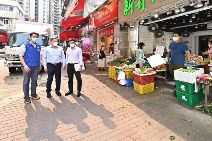 打擊衞生黑點計劃全速進行 打擊衞生黑點計劃全速進行