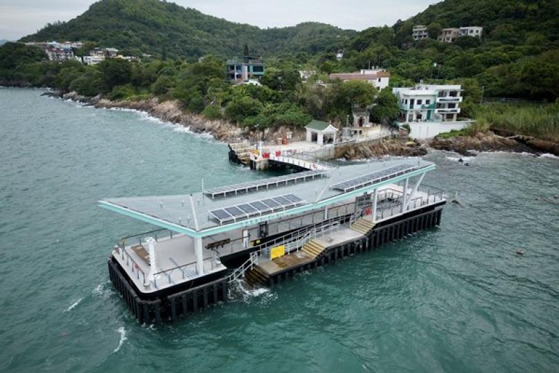 新南丫島北角碼頭11月14日啟用 新南丫島北角碼頭11月14日啟用