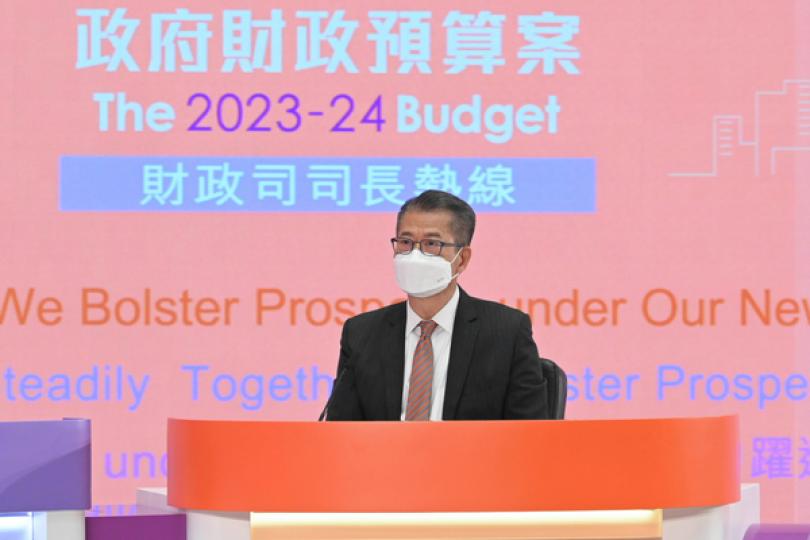 陳茂波:支援措施屬力所能及 陳茂波:支援措施屬力所能及