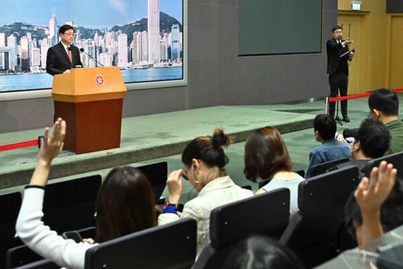 特首:有信心粵港合作會議達成果 特首:有信心粵港合作會議達成果