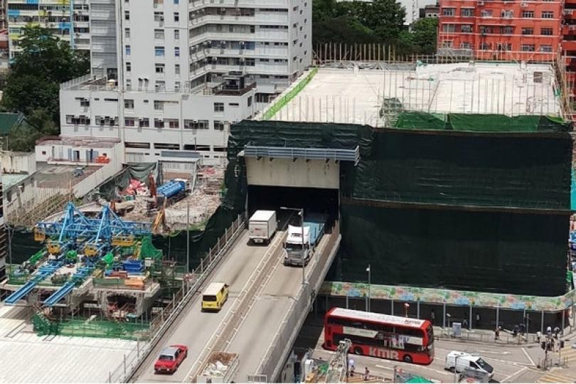 油麻地停車場拆卸工程竣工 油麻地停車場拆卸工程竣工