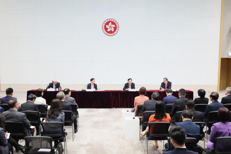 夏寶龍繼續在港考察調研 夏寶龍繼續在港考察調研