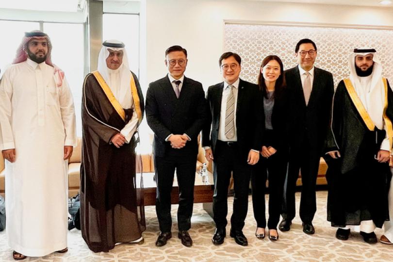 張國鈞沙特推廣香港優勢 張國鈞沙特推廣香港優勢
