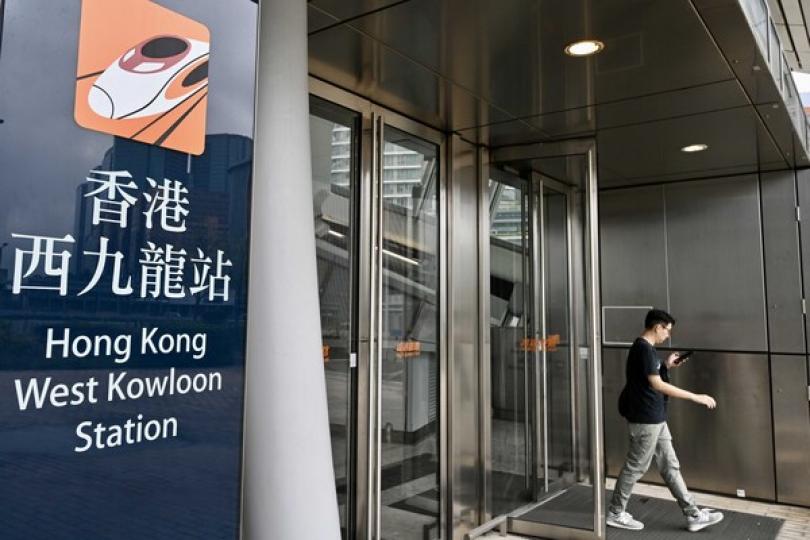 京滬往香港首班高鐵動臥列車抵達 京滬往香港首班高鐵動臥列車抵達