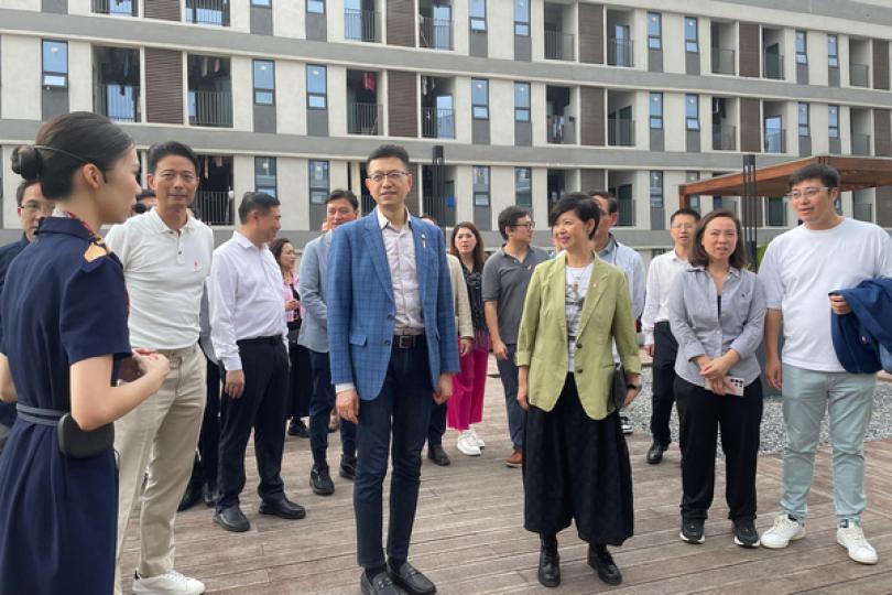 何永賢珠海考察建築科技應用 何永賢珠海考察建築科技應用