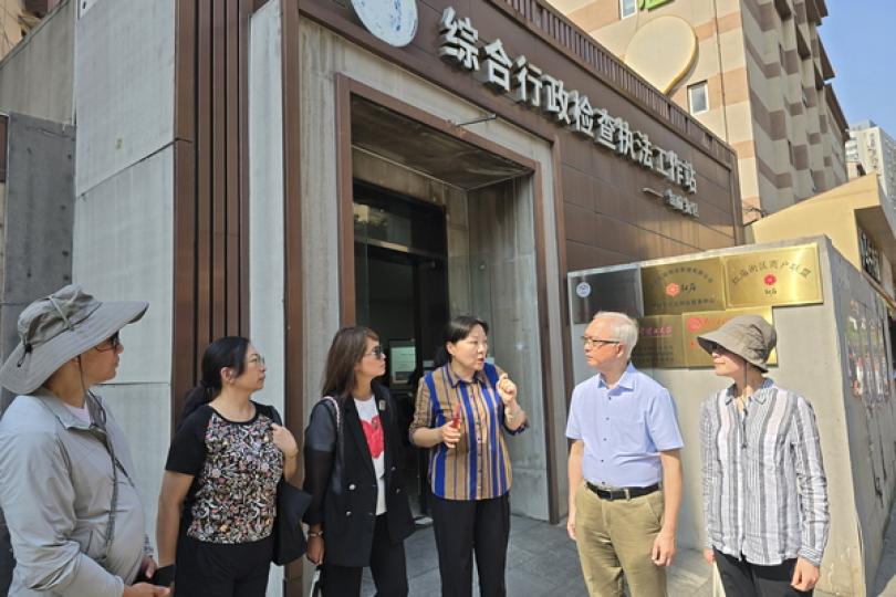 謝展寰結束江蘇省訪問 謝展寰結束江蘇省訪問