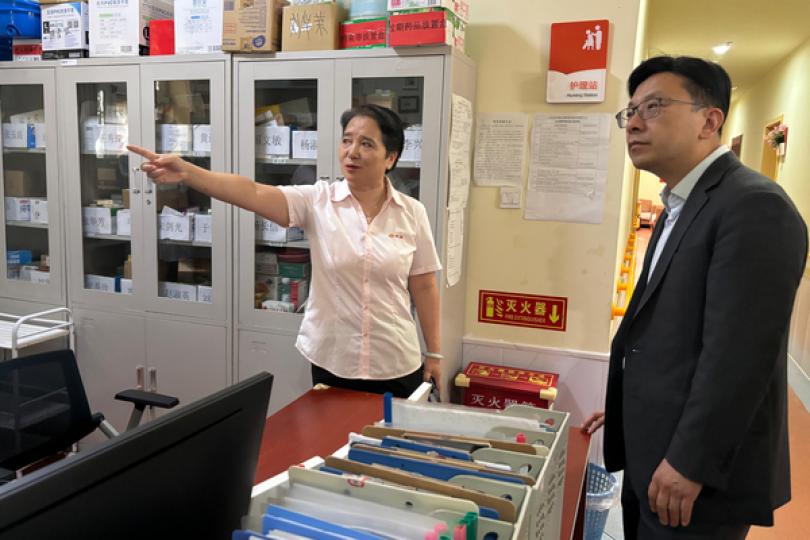 孫玉菡拜訪中央部委和大學 孫玉菡拜訪中央部委和大學