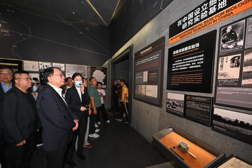 陳國基哈爾濱訪愛國主義教育基地 陳國基哈爾濱訪愛國主義教育基地