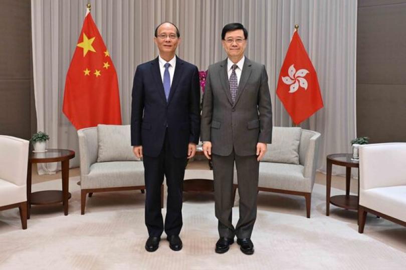 李家超晤青海省省長 李家超晤青海省省長