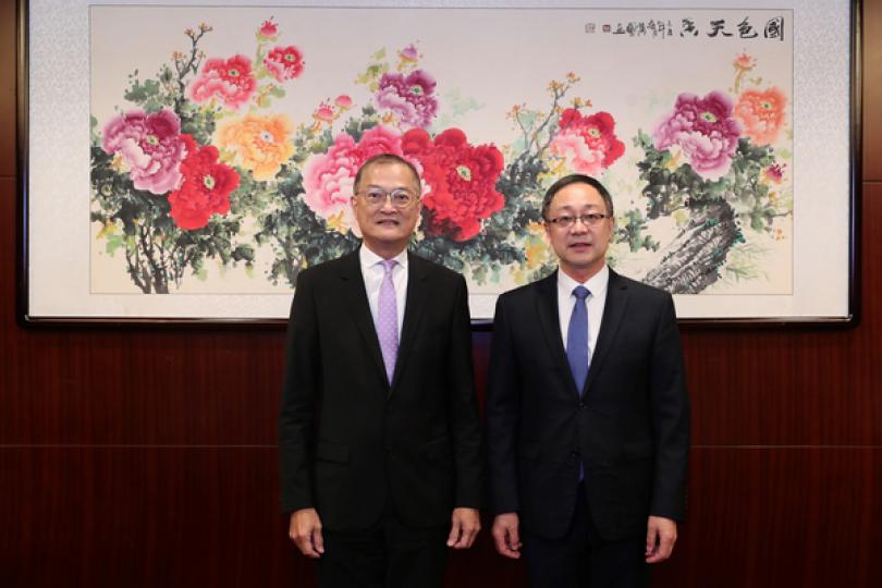 盧寵茂北京拜訪國家衞健委 盧寵茂北京拜訪國家衞健委