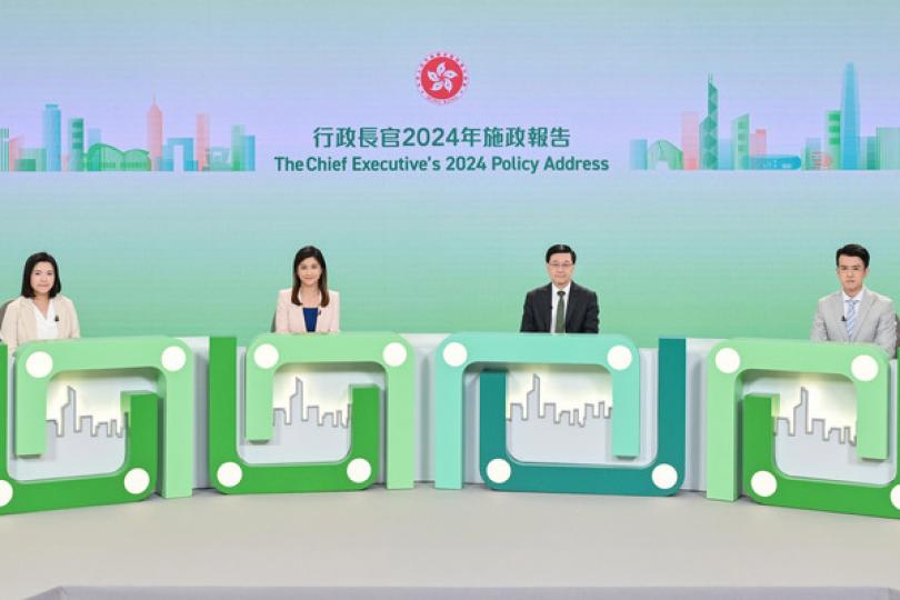 李家超:制訂政策因時制宜 李家超:制訂政策因時制宜