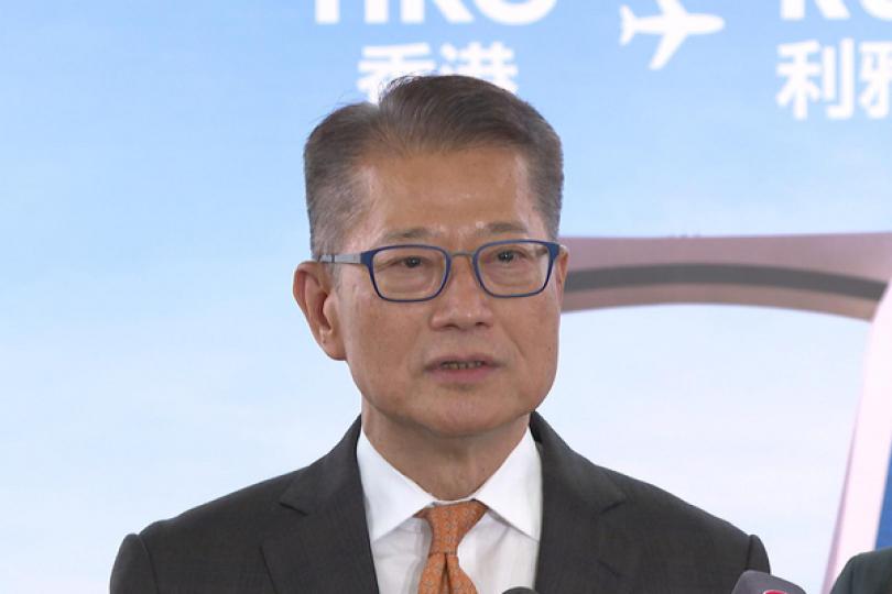 陳茂波冀中東之行推動雙方往還 陳茂波冀中東之行推動雙方往還