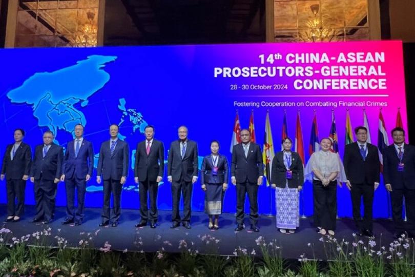 林定國新加坡出席總檢察長會議 林定國新加坡出席總檢察長會議