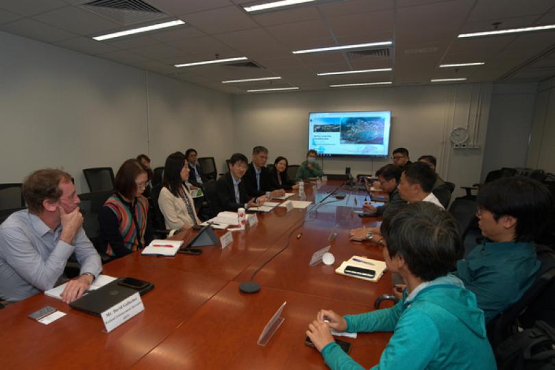 新田科技城環境監察小組舉行會議 新田科技城環境監察小組舉行會議