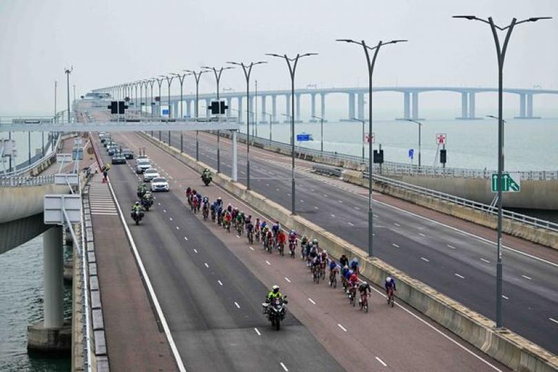 十五運公路單車測試賽總體暢順 十五運公路單車測試賽總體暢順