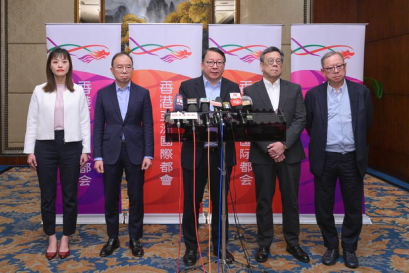 陳國基:提升粵港經貿投資合作 陳國基:提升粵港經貿投資合作