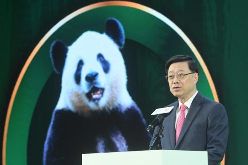 大熊貓來港體現中央支持關愛 大熊貓來港體現中央支持關愛