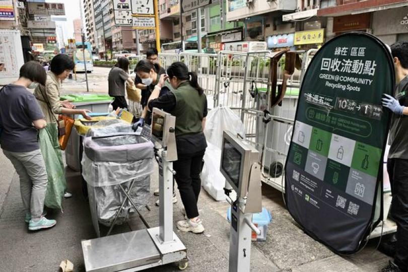 都市固體廢物棄置量連續兩年下跌 都市固體廢物棄置量連續兩年下跌
