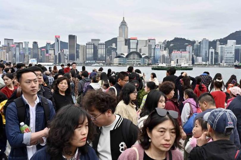 春節黃金周約140萬人次訪港 春節黃金周約140萬人次訪港