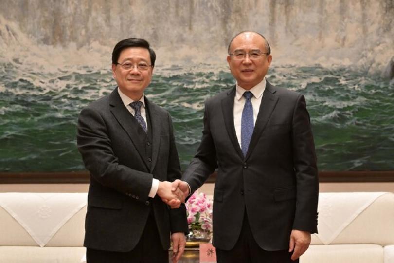 李家超晤黑龍江省領導