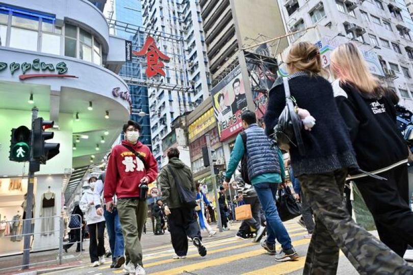 本港去年人口增0.1% 本港去年人口增0.1%