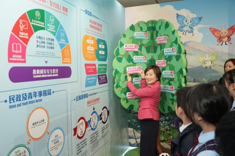 第十個全民國安教育日展覽開幕 第十個全民國安教育日展覽開幕