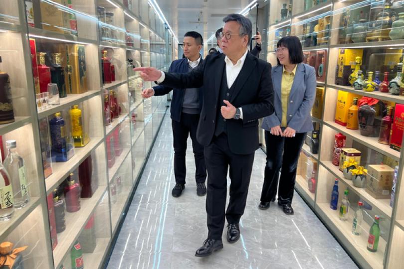 丘應樺北京了解知識產權產品發展