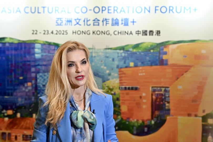 文化魅力:  Martina Šimkovičová認為，香港文化新舊交融，令她感到振奮。