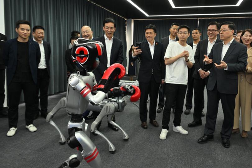 李家超晤杭州創科企業代表