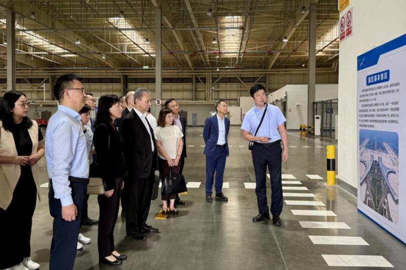 陳美寶成都探討港川物流合作機遇 陳美寶成都探討港川物流合作機遇