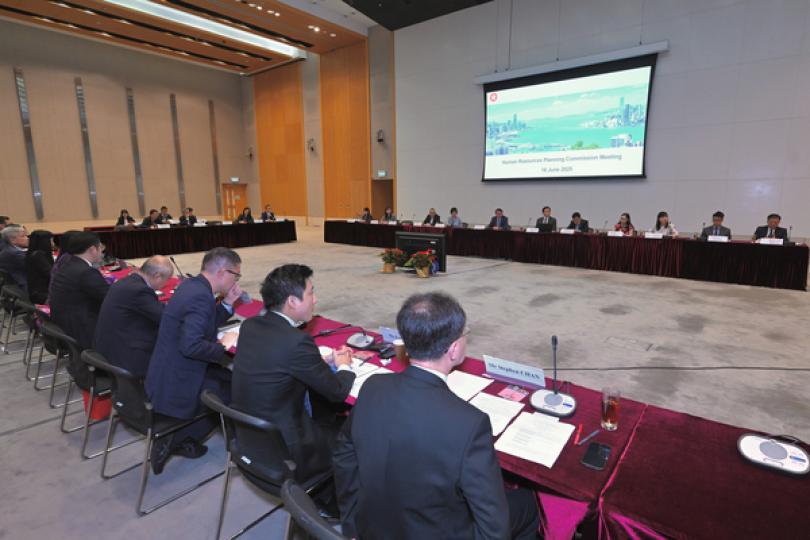 人力資源規劃委員會舉行會議