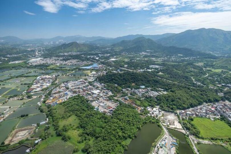 收回土地發展新田科技城和保育 收回土地發展新田科技城和保育