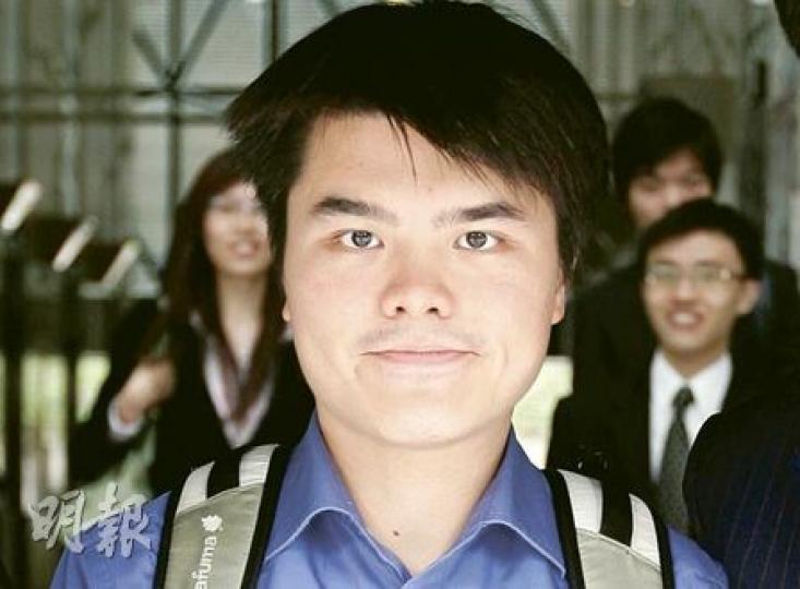 連日坦然面對傳媒的被告張家和，堅稱從沒打算勒索宗教機構要員X，反指對方即使面對勒索，也應灑脫地當眾認錯。（郭慶輝攝）